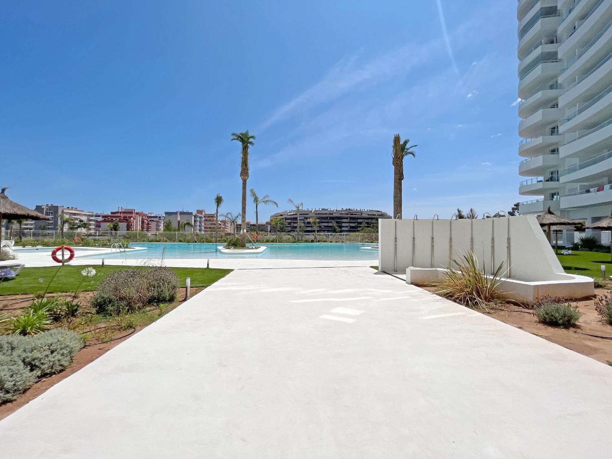 Global Properties, Apartamento De 2 Habitaciones Con Gran Terraza En Gran Canet Canet d'En Berenguer Exterior foto